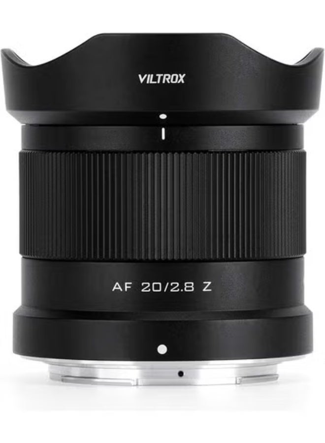 فيلتروكس VILTROX 20 مللي متر F2.8 Z-Mount إطار كامل AF Prime عدسات زاوية واسعة لنيكون Z Mount Z8 Z9 Z6 Z7 Z6 II Z7 II Z5 Z5 - Image 1